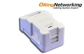 ORing Networking WO-FP121 1 Port Face Plate 45x45mm