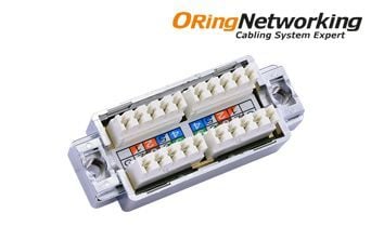 ORing Networking ICC6F-D CAT6 STP Inline Coupler