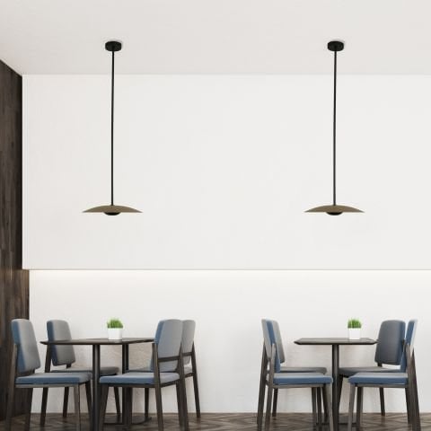 Sarkıt Led Avize Oval Circle PLA32148 Led Avize