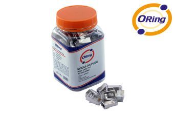 ORing Networking MPC6F50 ORing Cat6 FTP Moduler Plug 50u (Paket 100 Adet )