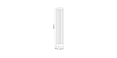 Goya Gy 6260 12 Watt Bahçe Armatürü