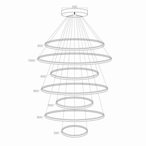 Sarkıt Led Avize Elegant PLA30079A