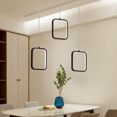 Sarkıt Led Avize Square Three Pro PLA30601A Led Avize