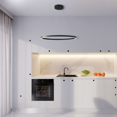 Sarkıt Led Avize Cirkel PLA30041B Led Avize