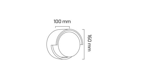Goya Gy 6217 9 Watt Ledli Duvar Aplik