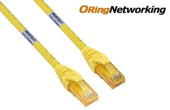 ORing PC-U0601YEL U/UTP CAT6 24AWG LSZH Patch Kablo 1MT - Sarı