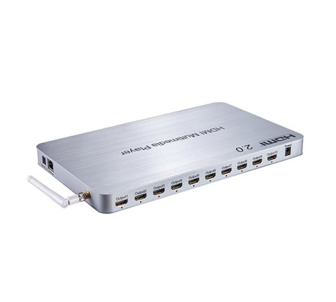 Uptech HDSM1410 10 Port Fonksiyonel HDMI Splitter - 500 GB HDD