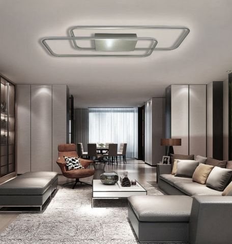Plafonyer Led Avize PLA30039B İkili Plafonyer