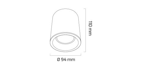 Goya Gy 1857-8 8 Watt Triac Dim (GOYA) Sıva Üstü SMD Ledli Armatür