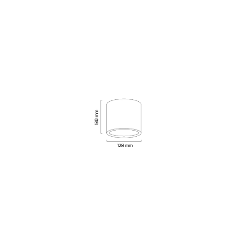 Goya Gy 1854 28 Watt Triac Dim (GOYA) Sıva Üstü COB Ledli Armatür