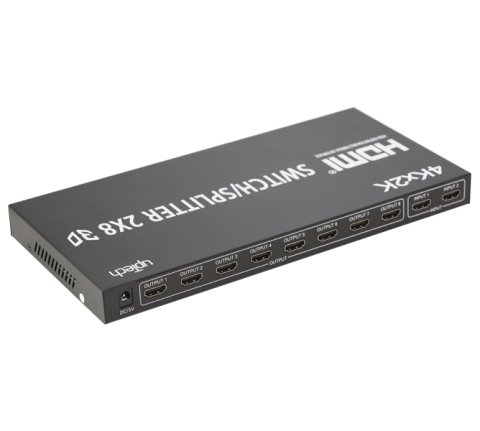 Uptech KX1428 HDMI 2x8 Matrix Switch 4K
