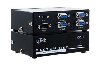 Uptech KX512 VGA Çoklayıcı - 4 Port 500Mhz