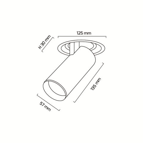 Goya Gy 3150-14 14 Watt COB Ledli Mağaza Armatürü