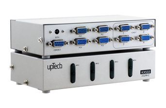 Uptech KX534 VGA Switch 8 PC - 4 Monitör 350MHz
