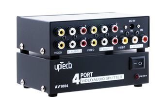 Uptech AV1004 Audio Video Dağıtıcı - 4 Port