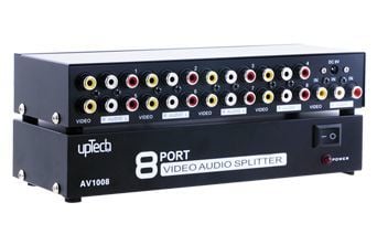 Uptech AV1008 Audio Video Dağıtıcı - 8 Port