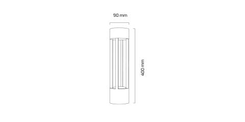 Goya Gy 6252 12 Watt Bahçe Armatürü