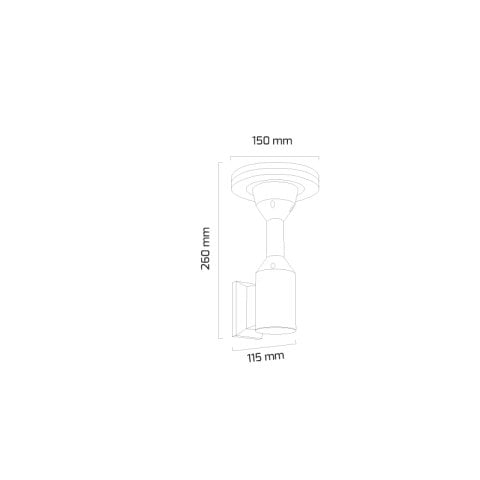 Goya Gy 6240 12 Watt Ledli Duvar Aplik