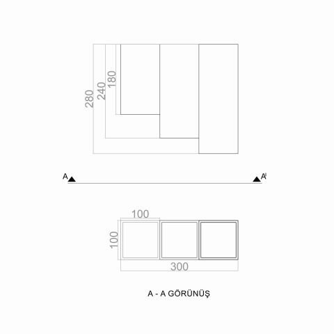 Plafonyer Led Avize PLA84002A Lux Cube Plafonyer