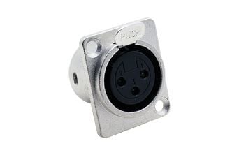 Uptech CK106 3 Pin XLR Dişi Şase Konnektör Nx Tip
