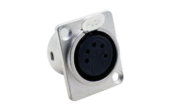 Uptech CK108 5 Pin XLR Dişi Şase Konnektör Nx Tip