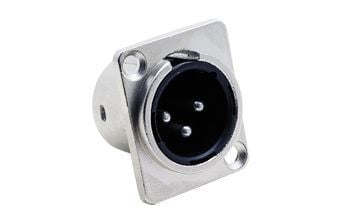 Uptech CK109 3 Pin XLR Erkek Şase Konnektör Nx Tip