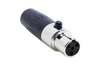 Uptech CK205 XLR 4 Pin Mini Dişi Konnektör