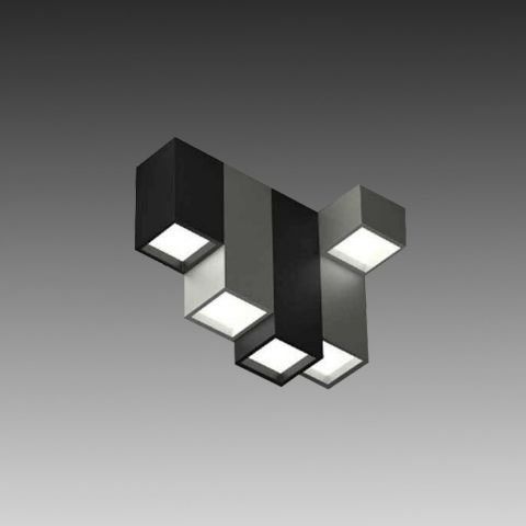 Plafonyer Led Avize PLA84002B Lux Cube Plafonyer