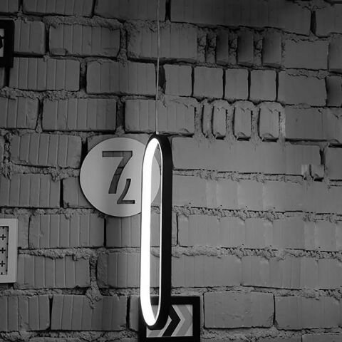 Sarkıt Led Avize Tekli PLA30074A Led Avize
