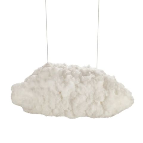 Bouffee Cloud Large Bulut Sarkıt Aydınlatma Beyaz Işık Beyaz Kordonlu