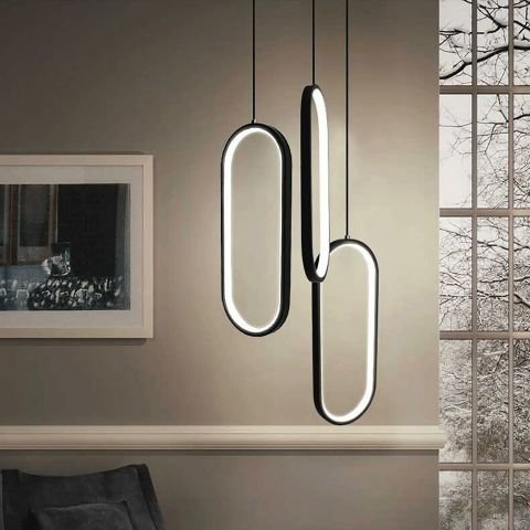 Sarkıt Led Avize Üçlü Pro PLA30074B Led Avize