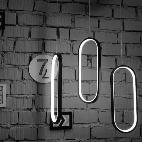 Sarkıt Led Avize Üçlü Pro PLA30074B Led Avize
