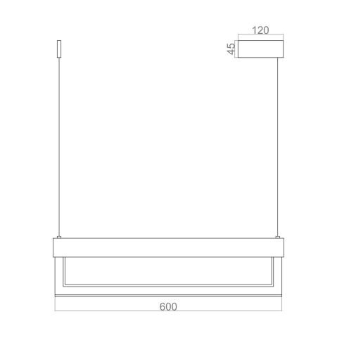 Sarkıt Led Avize Wiege Pro PLA32132 Led Avize