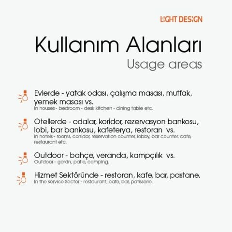 Şarjlı Masa Lambası Esna