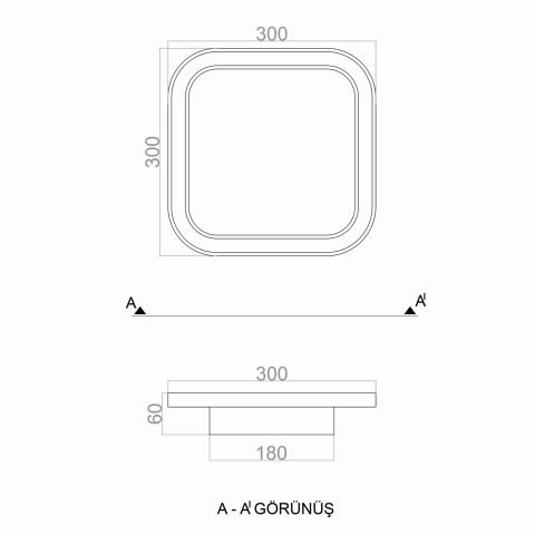 Plafonyer Led Avize PLA54099 Basis