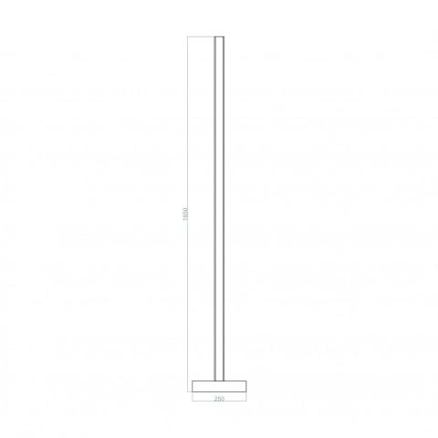 TRA20062 Led Lambader DRITTO 165 cm