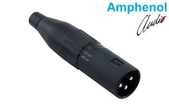Amphenol AC3MMCP 3 Pin XLR Erkek Konnektör