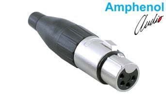 Amphenol AC4F 4 Pin XLR Dişi Konnektör