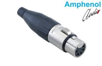 Amphenol AC5F 5 Pin XLR Dişi Konnektör