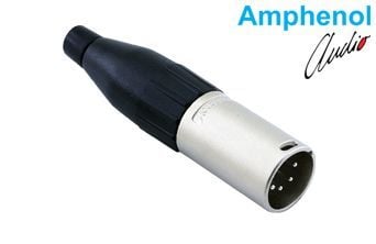 Amphenol AC5M 5 Pin XLR Erkek Konnektör