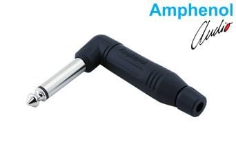 Amphenol ACPM-RB 6.3mm Mono Erkek Jack 90 Derece