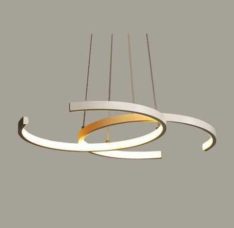 Sarkıt Led Avize Double Bondo Pro PLA30076S Led Avize Antrasit RAL7016 - 4000K - Ilık Beyaz