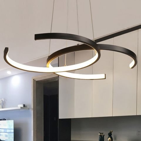 Sarkıt Led Avize Double Bondo Pro PLA30076S Led Avize Antrasit RAL7016 - 4000K - Ilık Beyaz