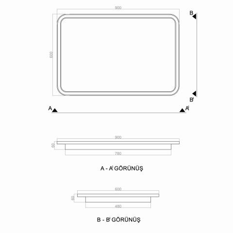 Plafonyer Led Avize PLA54103 Basis