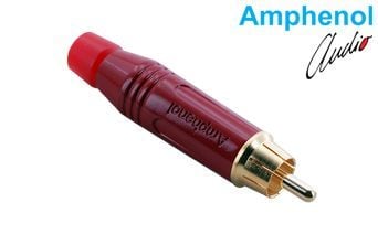 Amphenol ACPR-RED RCA Erkek Konnektör - Kırmızı