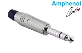 Amphenol ACPS-GN 6.3mm Stereo Erkek Jack