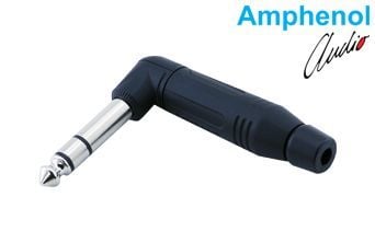 Amphenol ACPS-RB 6.3mm Stereo Erkek Jack 90 Derece