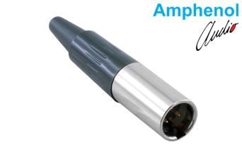 Amphenol AG3M 3 Pin Mini XLR Erkek Konnektör