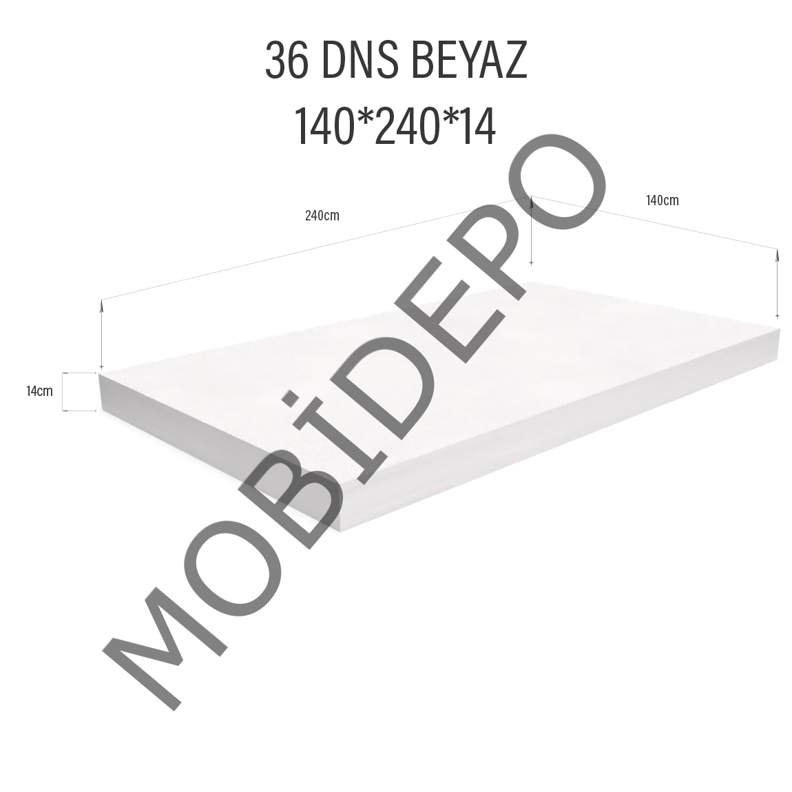 SUNGER 36D 140X240X14CM ELASTO