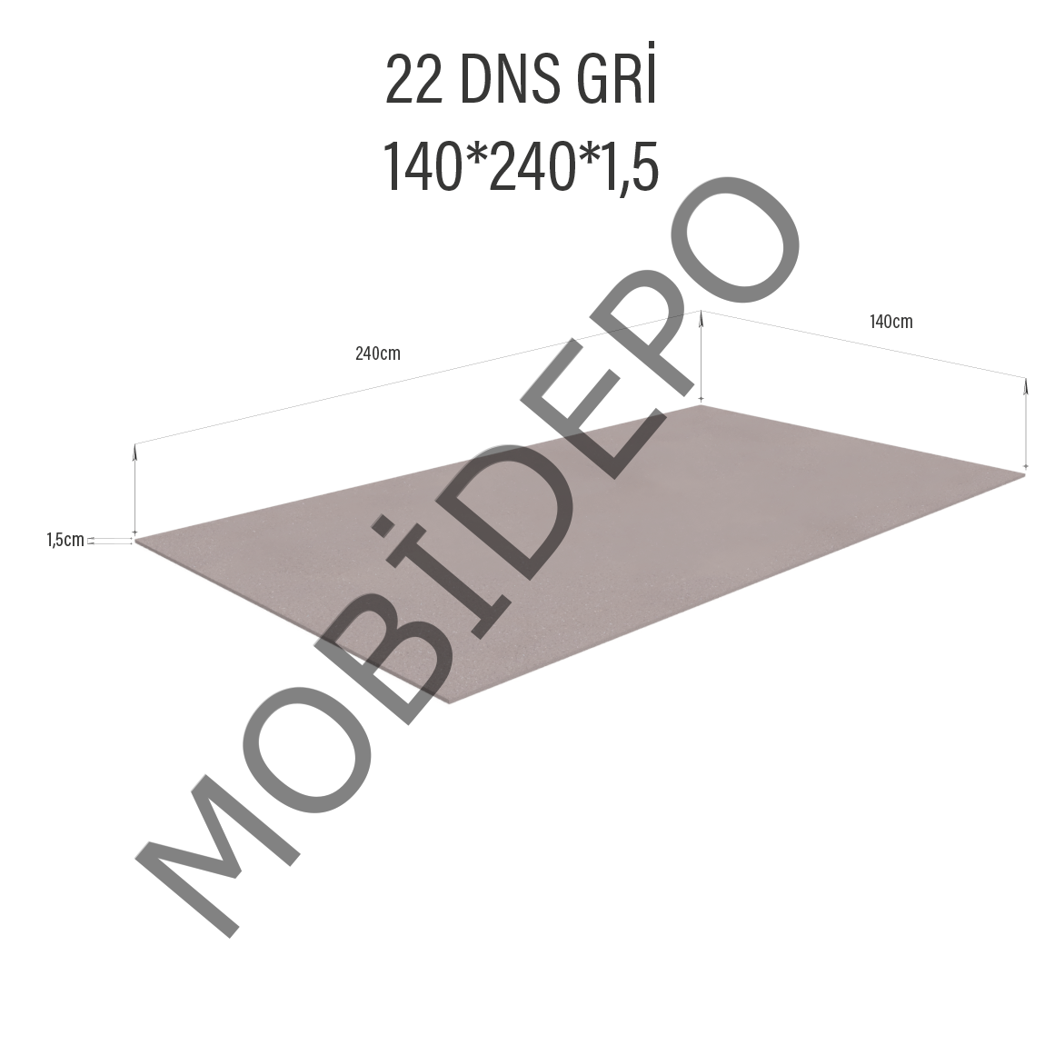 SUNGER 22D 140X240X1.5CM SERT